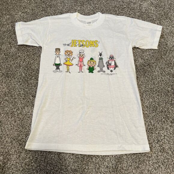 Vintage 80s The Jetsons T-Shirt Hanna Barbera Productions Men’s Size Medium - Picture 1 of 8